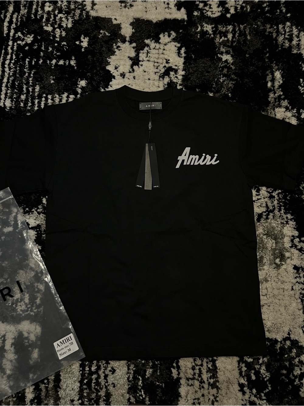 Black Arts district amiri shirt